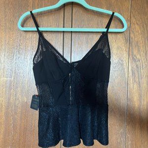 Bebe Women's Black Vest